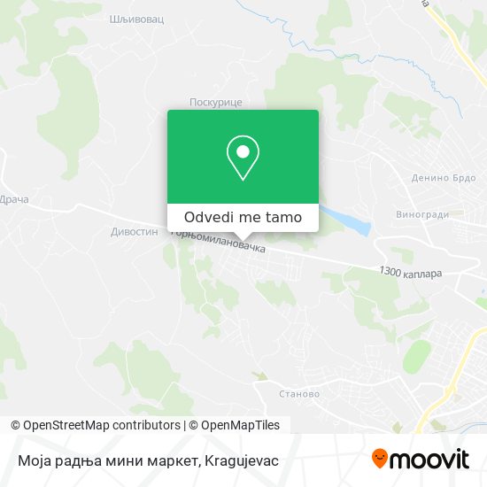 Моја радња мини маркет mapa