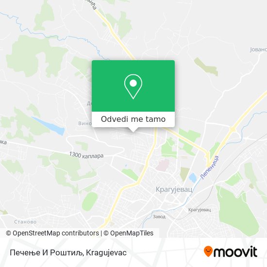 Печење И Роштиљ mapa