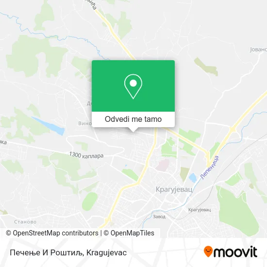 Печење И Роштиљ mapa