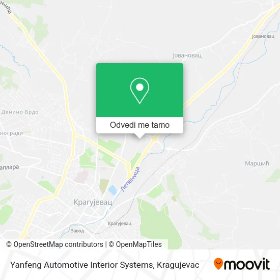 Yanfeng Automotive Interior Systems mapa