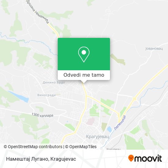 Намештај Лугано mapa