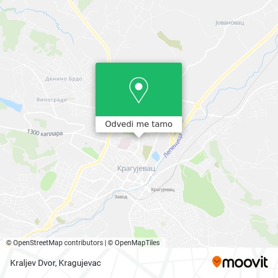 Kraljev Dvor mapa