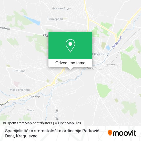 Specijalistička stomatološka ordinacija Petković Dent mapa