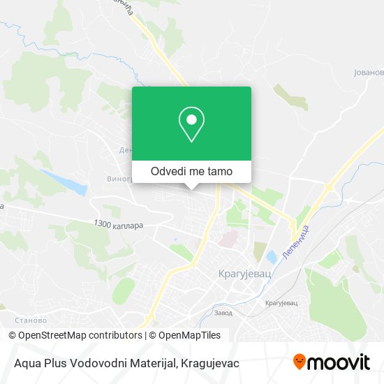 Aqua Plus Vodovodni Materijal mapa