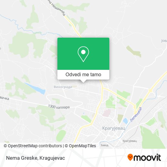 Nema Greske mapa