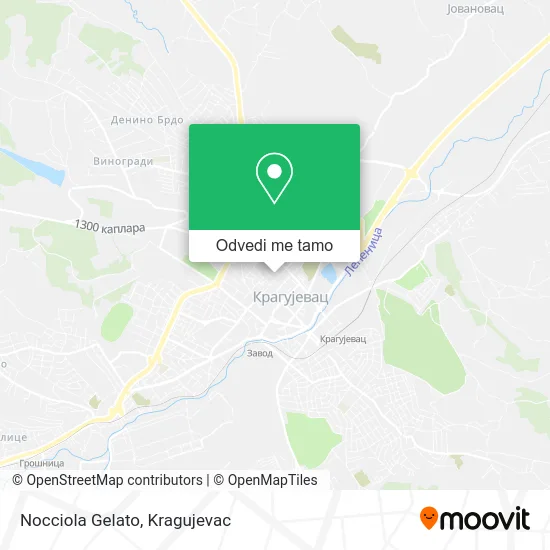 Nocciola Gelato mapa