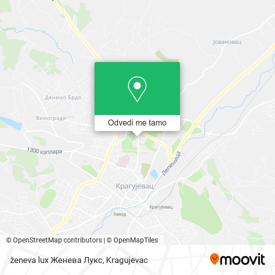 ženeva lux Женева Лукс mapa
