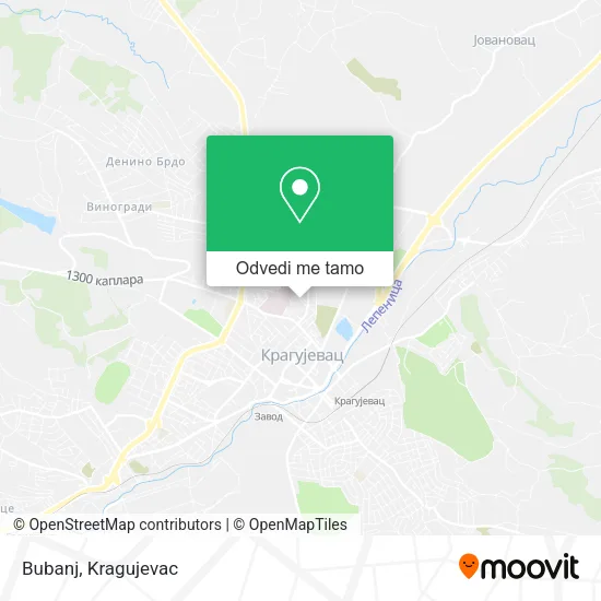 Bubanj mapa