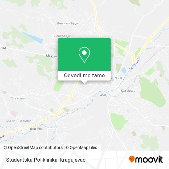 Studentska Poliklinika mapa