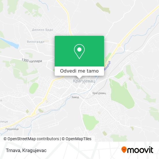 Trnava mapa