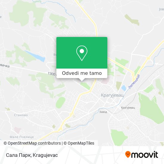 Сала Парк mapa