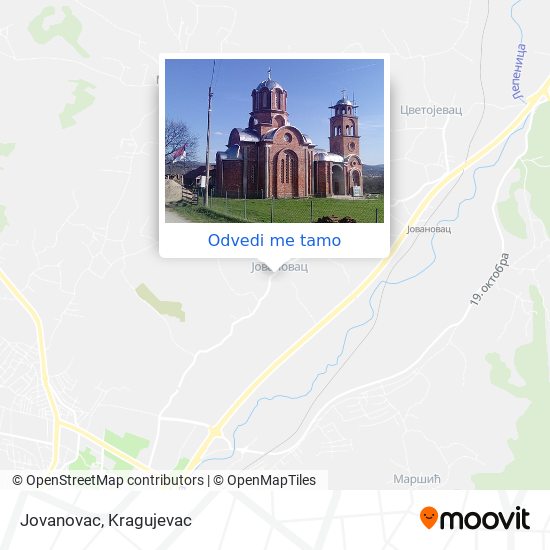 Jovanovac mapa