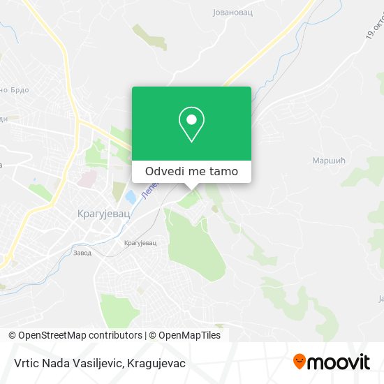 Vrtic Nada Vasiljevic mapa