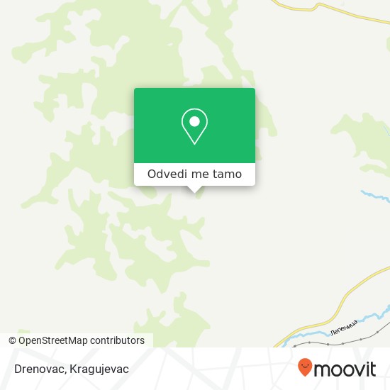 Drenovac mapa