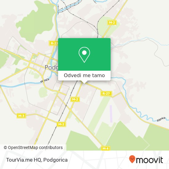 TourVia.me HQ mapa