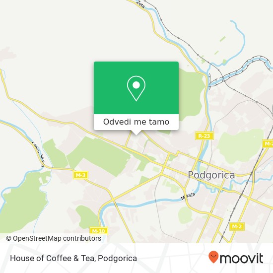 House of Coffee & Tea mapa