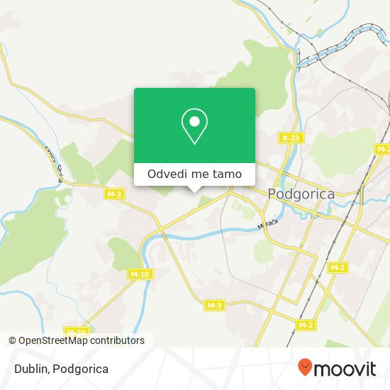 Dublin mapa