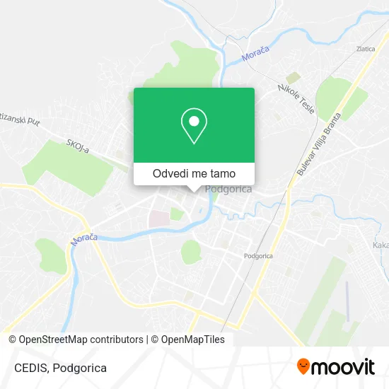 CEDIS mapa