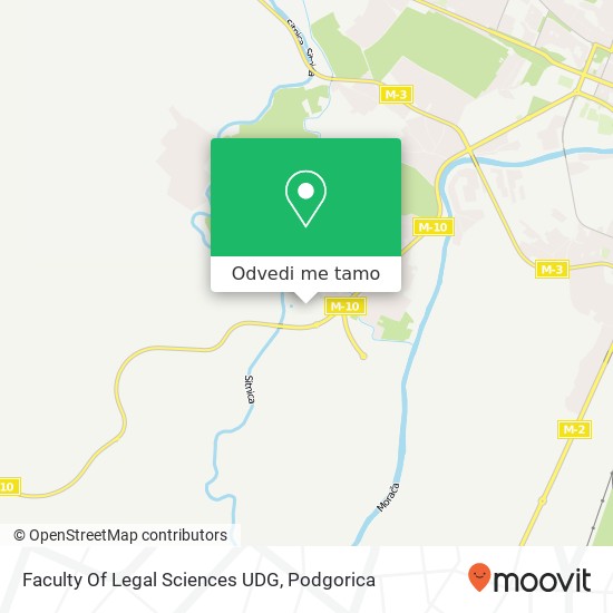 Faculty Of Legal Sciences UDG mapa