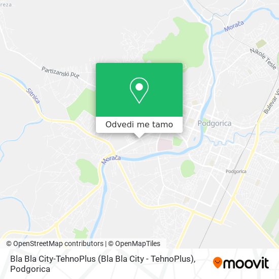 Bla Bla City-TehnoPlus mapa