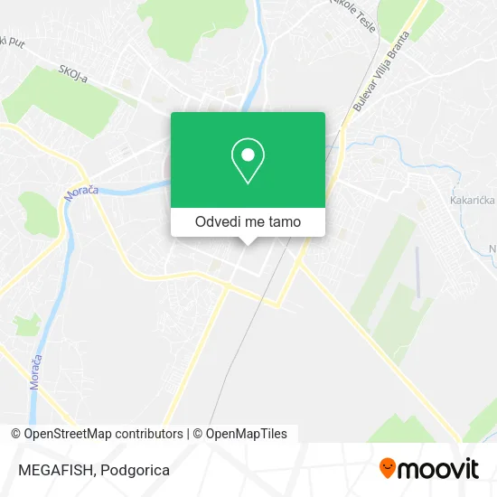MEGAFISH mapa