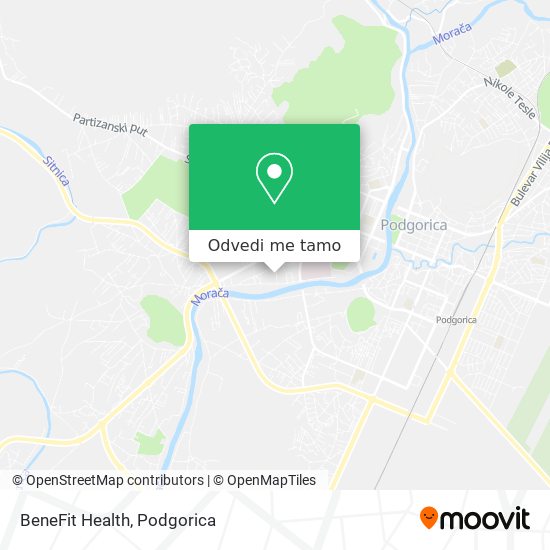 BeneFit Health mapa