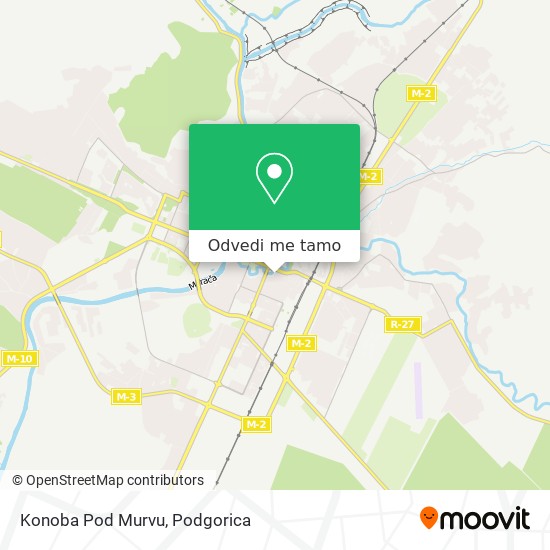 Konoba Pod Murvu mapa