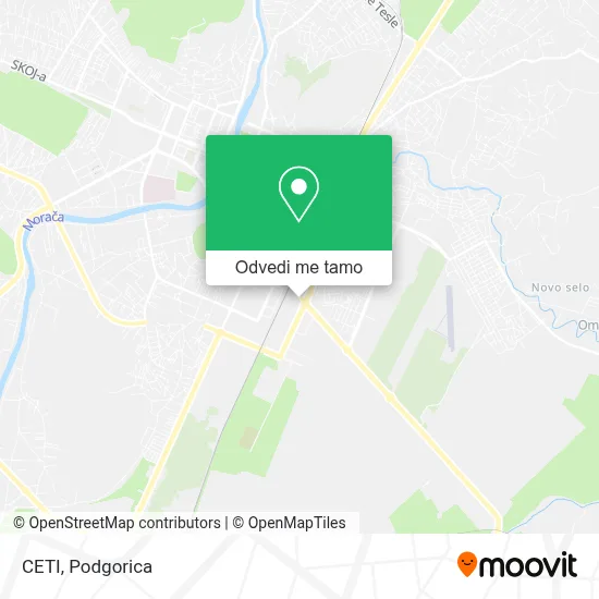 CETI mapa