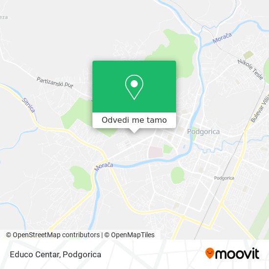 Educo Centar mapa