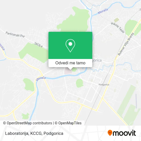 Laboratorija, KCCG mapa