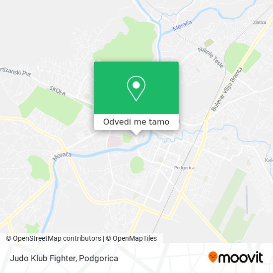 Judo Klub Fighter mapa