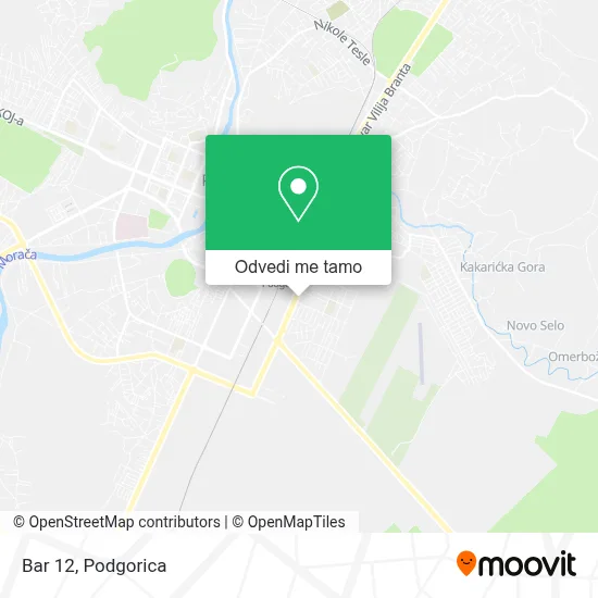 Bar 12 mapa