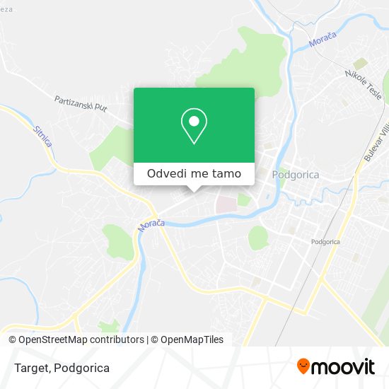 Target mapa