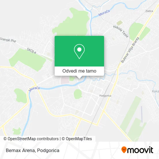 Bemax Arena mapa
