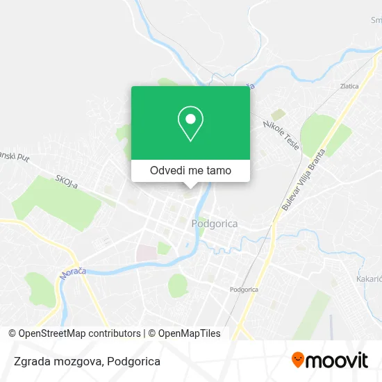 Zgrada mozgova mapa