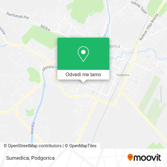 Sumedica mapa