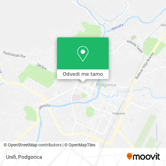 Unifi mapa