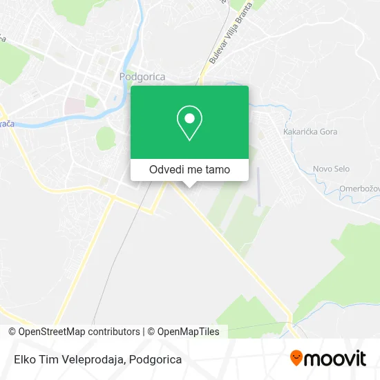 Elko Tim Veleprodaja mapa