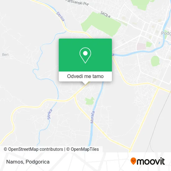 Namos mapa