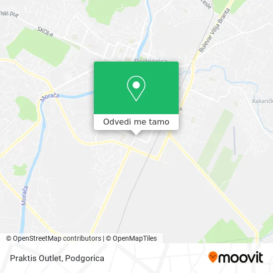Praktis Outlet mapa