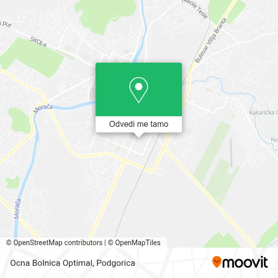 Ocna Bolnica Optimal mapa
