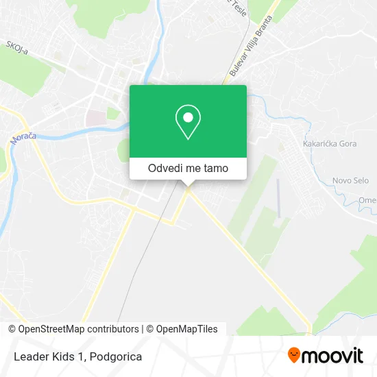 Leader Kids 1 mapa
