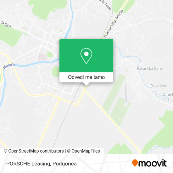 PORSCHE Leasing mapa