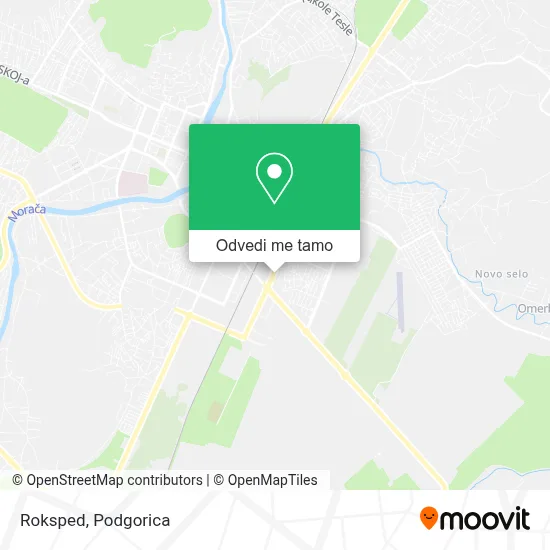 Roksped mapa