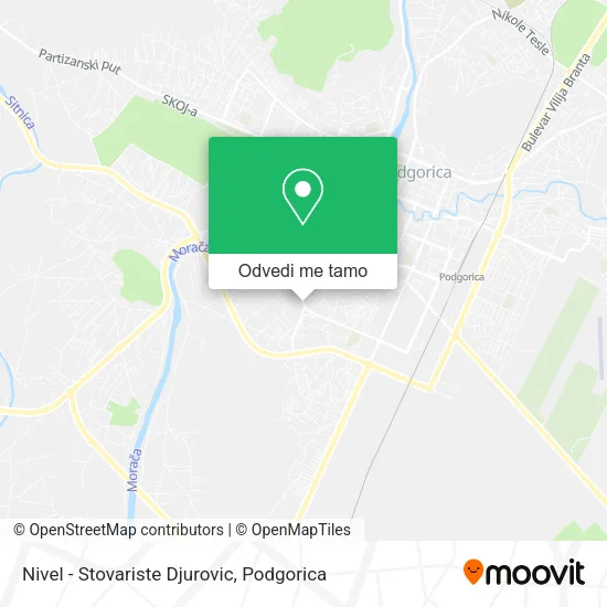 Nivel - Stovariste Djurovic mapa