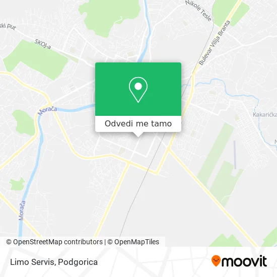 Limo Servis mapa