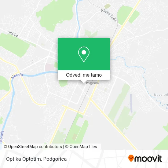 Optika Optotim mapa