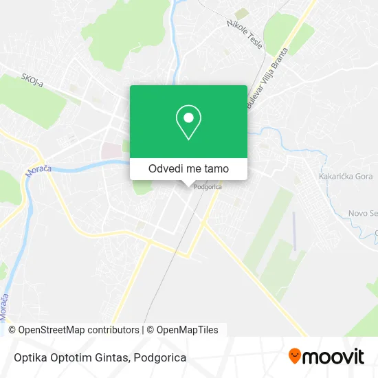 Optika Optotim Gintas mapa