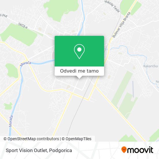 Sport Vision Outlet mapa