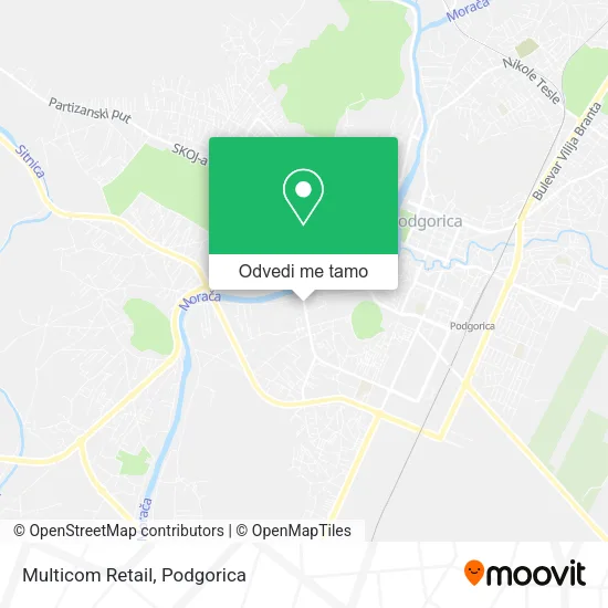 Multicom Retail mapa